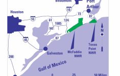 Refuge Map - Mcfaddin - U.s. Fish And Wildlife Service - Texas Wildlife Refuge Map