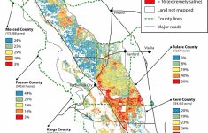Remote Sensing Is A Viable Tool For Mapping Soil Salinity In - California Almond Production Map