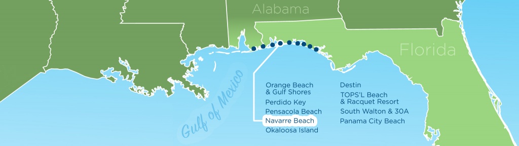 Resortquest Real Estate | Nw Fl &amp;amp; Al Gulf Coast Condos And Homes For - Navarre Beach Florida Map