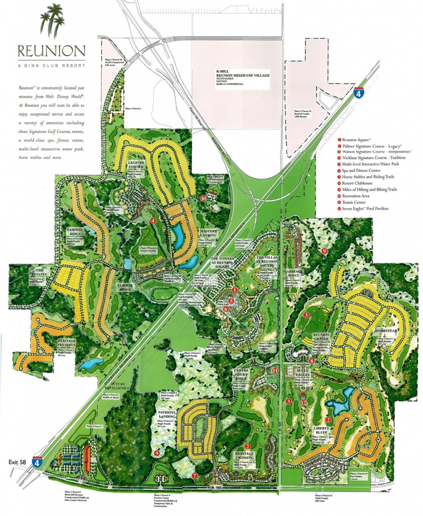 Reunion Resort Orlando Map : Most Beautiful Restaurants Nyc - Map Of Reunion Resort Florida