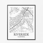 Riverside Map Art Print, Riverside Poster Map Of Riverside Decor, Riverside  City Map Art, Riverside Gift, Riverside California Art Poster   Printable Map Of Riverside Ca