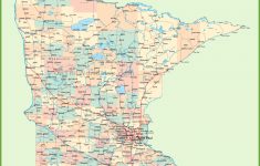 Road Map Of Minnesota With Cities - Printable Map Of Minnesota