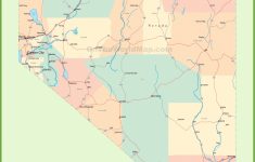 Road Map Of Nevada With Cities - Printable Map Of Nevada
