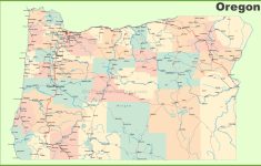 Road Map Of Oregon With Cities - Printable Map Of Oregon