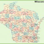 Road Map Of Wisconsin With Cities   Wisconsin Road Map Printable