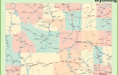 Road Map Of Wyoming With Cities - Printable Map Of Wyoming