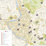 Rome Printable Tourist Map | Sygic Travel   Rome City Map Printable