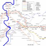 Rome Subway Map For Download | Metro In Rome   High Resolution Map   Printable Rome Metro Map