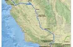 Route Of California High-Speed Rail - Wikipedia - California Destinations Map