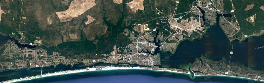 Routes Archive - Ec Rider - Fort Walton Beach Florida Map Google