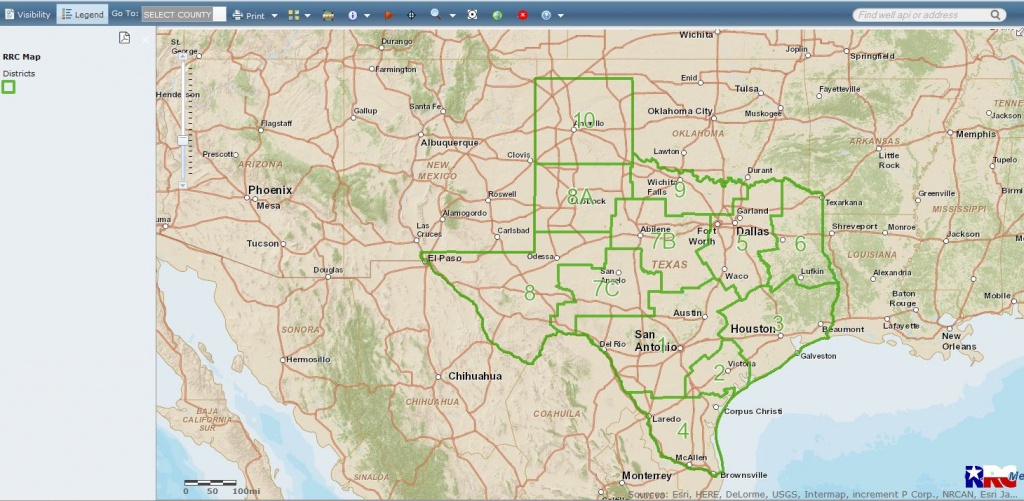 Rrc Public Gis Viewer — Oil And Gas Lawyer Blog — January 26, 2016 - Texas Rrc Gis Map
