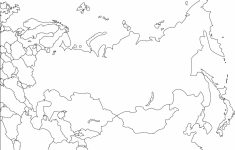 Russia Printable Copy Blank Outline Maps - Berkshireregion - Russia Map Outline Printable