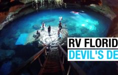 Rv Florida - Devils Den Spring &amp; Destin Beach (Ep 29 Rv America - Devil&amp;#039;s Den Florida Map