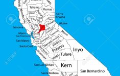Sacramento County (California, United States Of America) Vector.. - Map Of Sacramento County California