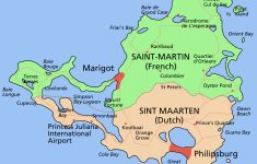 Saint Martin - Wikipedia - Printable Road Map Of St Maarten