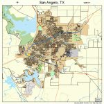 San Angelo Texas Street Map 4864472   Street Map Of San Angelo Texas
