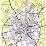 San Antonio Texas Tourist Map   San Antonio Texas • Mappery   San Antonio Texas Maps