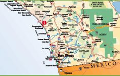 San Diego Area Road Map - City Map Of San Diego California