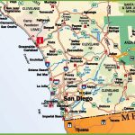 San Diego Area Road Map   Printable Map Of San Diego County