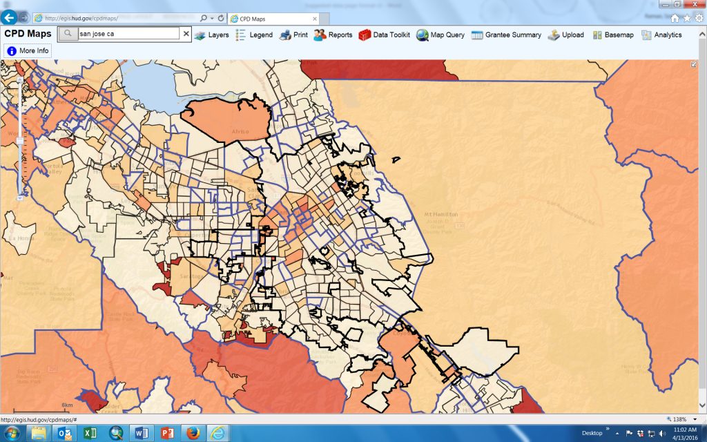 San Jose, Ca - Official Website - Maps - San Jose California Map ...