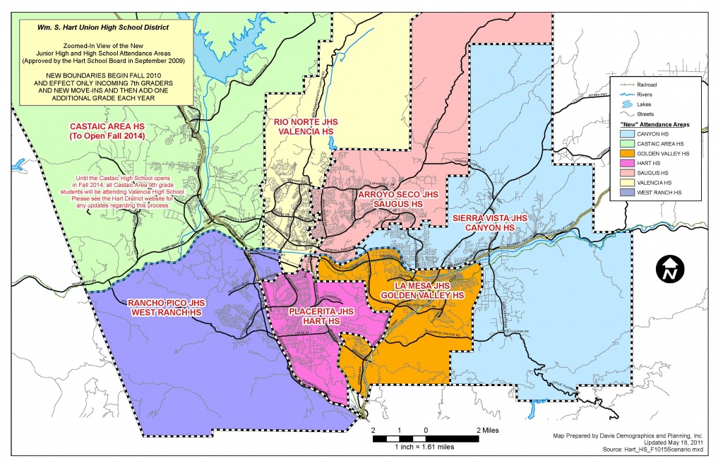 Santa Clarita School Districts - Santa Clarita Valley Ca - Schools - Valencia California Map
