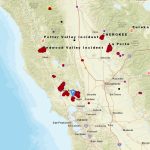 Santa Rosa Fire: Map Shows The Destruction In Napa, Sonoma Counties   California Fire Map 2017