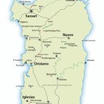 Sardinia Map And Travel Guide | Wandering Italy   Printable Map Of Sardinia