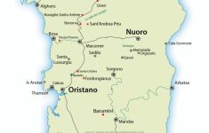 Sardinia Map And Travel Guide | Wandering Italy - Printable Map Of Sardinia