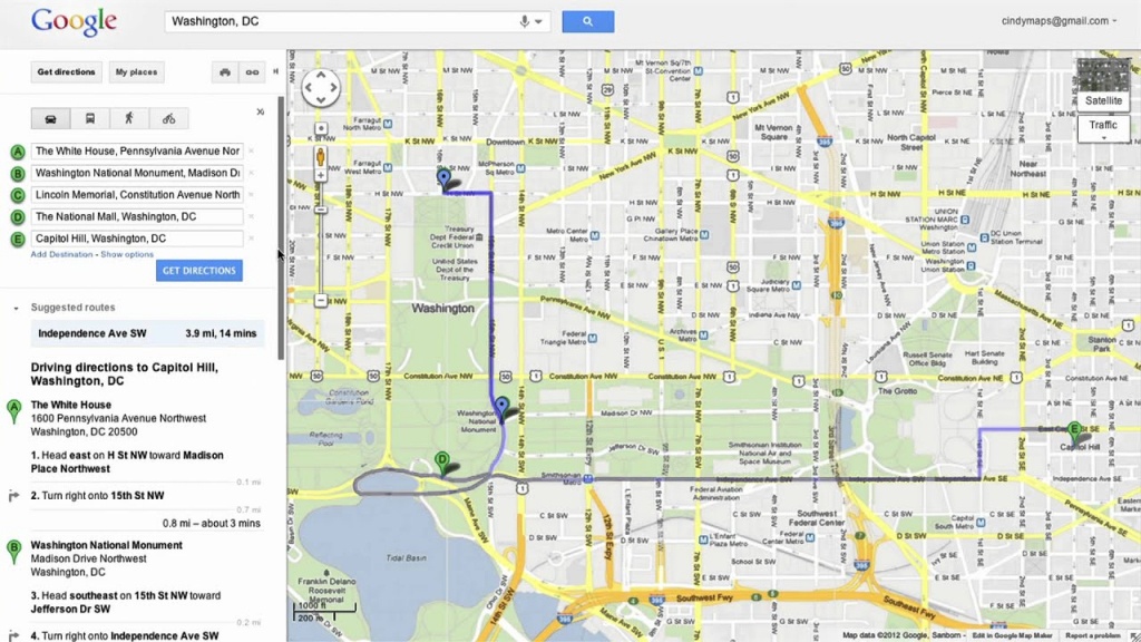 Saving Directions In Google Maps - Youtube - Google Maps Melbourne Florida