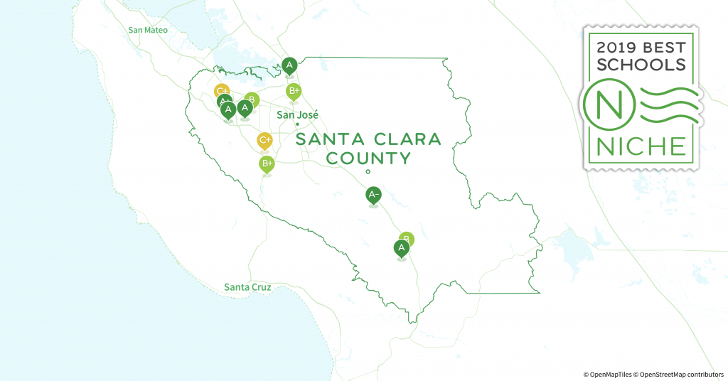 School Districts In Santa Clara County, Ca - Niche - California School District Rankings Map
