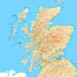 Scotland Road Map   Detailed Map Of Scotland Printable