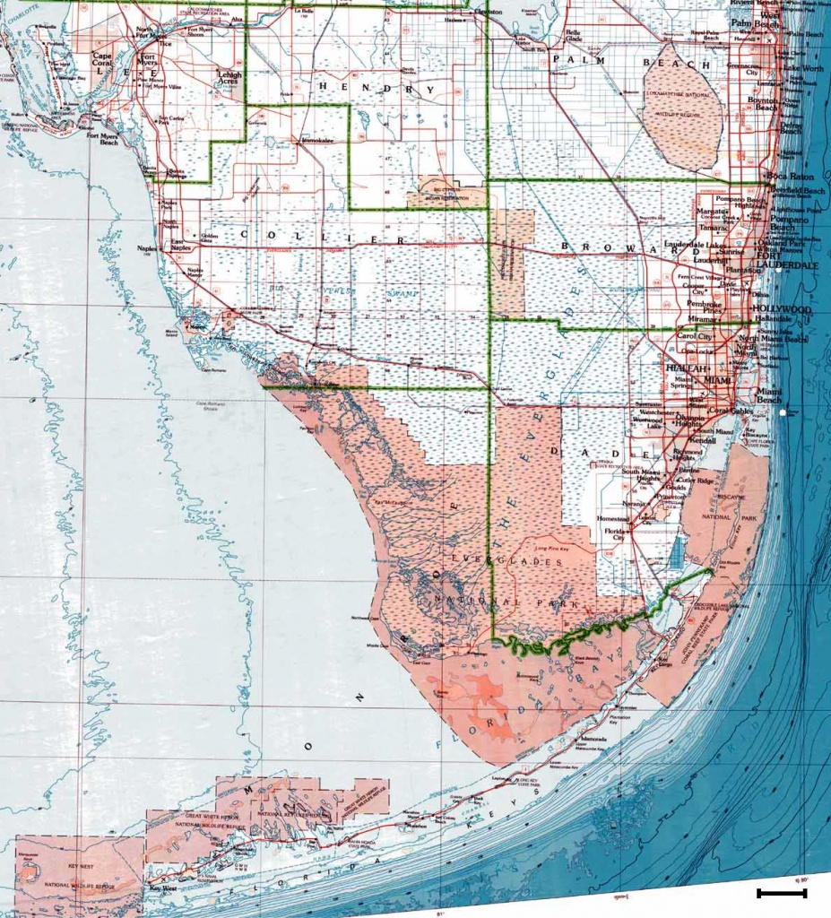 Se Maps - South Florida Topographic Map
