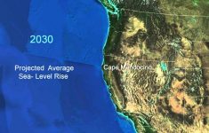 Sea-Level Rise For The Coasts Of California, Oregon, And Washington - California Sea Level Map