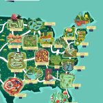 See The Usa As An Outdoor Theme Park With This Colourful Map   Map Of Theme Parks In Florida