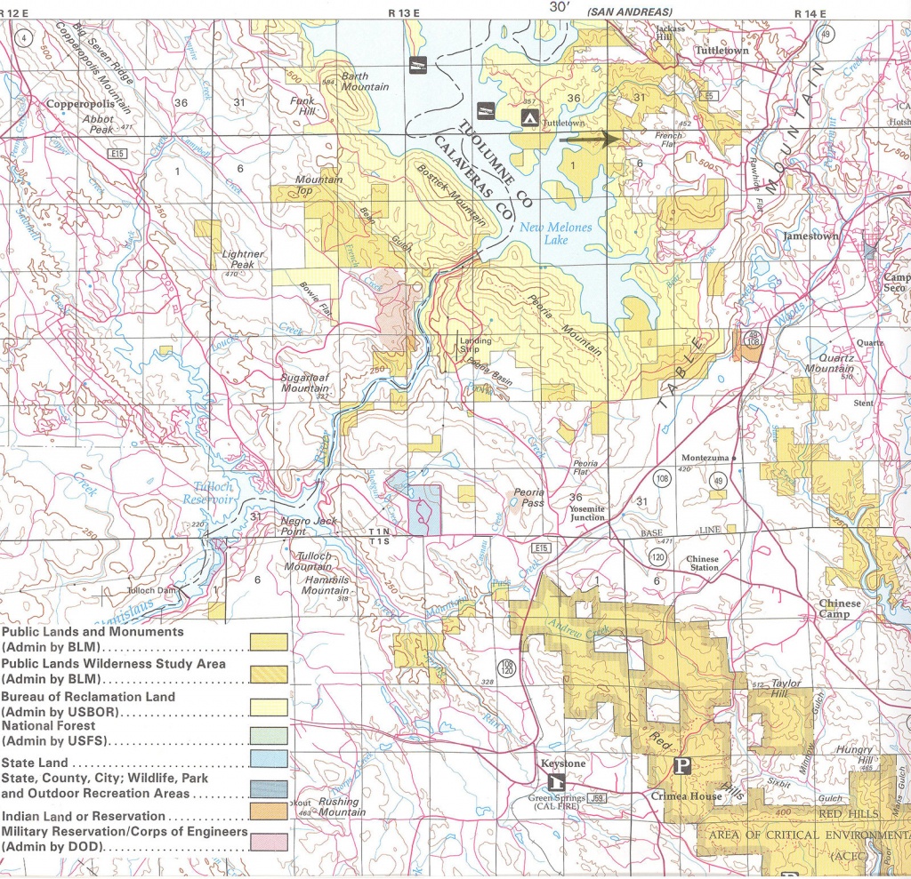 Shooting Near New Hogan Lake [Archive] - Calguns - Blm Land California Shooting Map