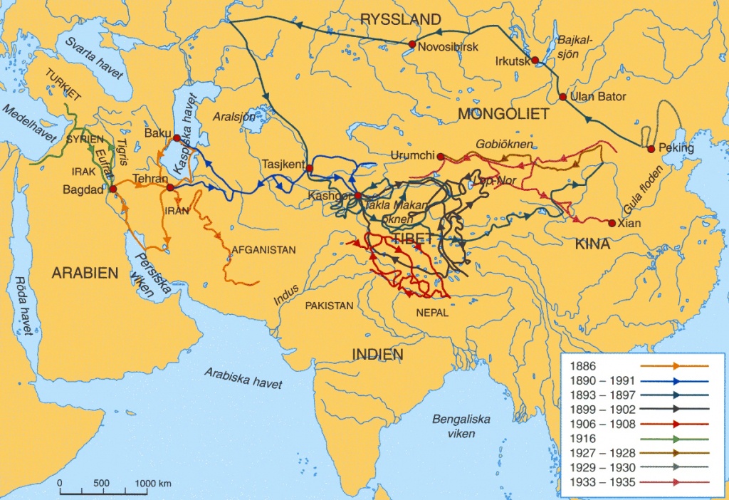 Silk Road Maps 2019 - Useful Map Of The Ancient Silk Road Routes - Silk Road Map Printable