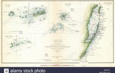 Sketch F No. 3 Showing The Progress Of The Survey Of Cedar Keys - Upper Florida Keys Map