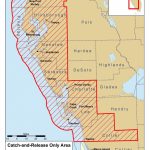 Snook, Redfish And Trout Closures For Parts Of Florida   Peacock Bass Florida Map