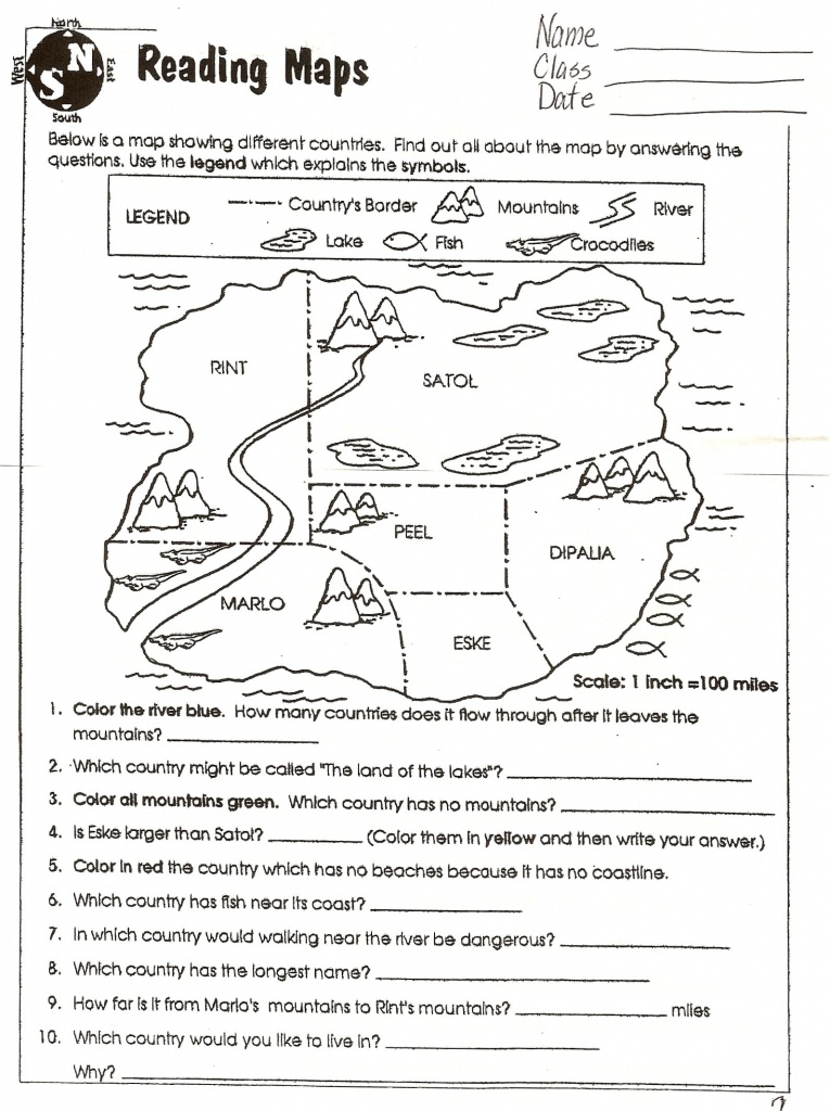 Social Studies Skills | {Teaching Social Studies} | Teaching Social - 6Th Grade Map Skills Worksheets Printable