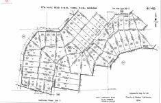 Sold – Perfect Mix Of Trees And Open Space! 1.19 Acres In Northern - California Pines Parcel Map