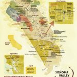 Sonoma Valley Wine Map   Best In Sonoma   Wine Tasting California Map