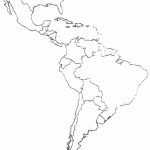 South America Map Blank And Travel Information | Download Free South   Blank Map Of Central And South America Printable
