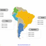 South America Map Free Templates   Free Powerpoint Templates   Free Printable Map Of South America