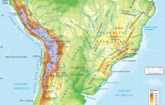 South America Map Physical - Lgq - South America Physical Map Printable