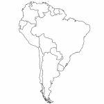 South America Unlabeled Map – Maydan.mouldings.co – South America Outline Map Printable