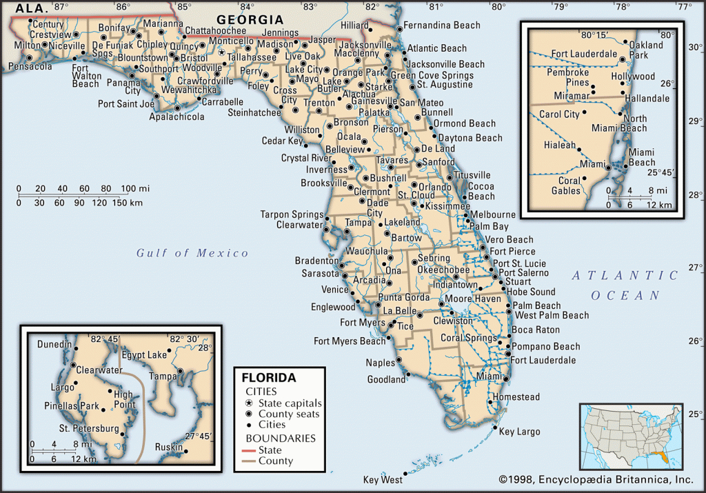 South Florida Region Map To Print | Florida Regions Counties Cities - Interactive Florida County Map
