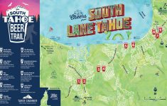 South Lake Tahoe Beer Trail | Craft Beer In Lake Tahoe | Tahoe South - Map Of Lake Tahoe Area California