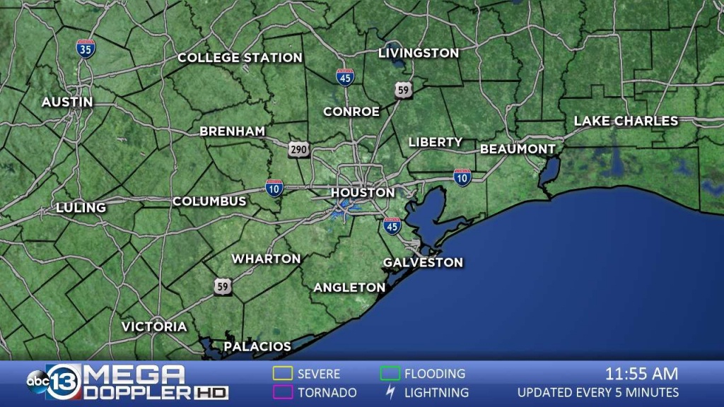 Southeast Texas Radar | Abc13 - Radar Map For Houston Texas