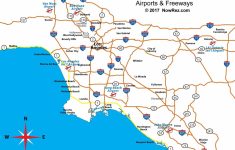 Southern California Airports Map Elegant Los Angeles Freeway Map For ...