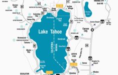 Southern California Breweries Map Lake Tahoe Maps And Reno Maps - Map Of Lake Tahoe Area California